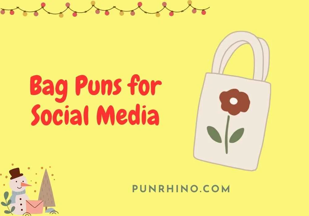 Bag Puns for Social Media