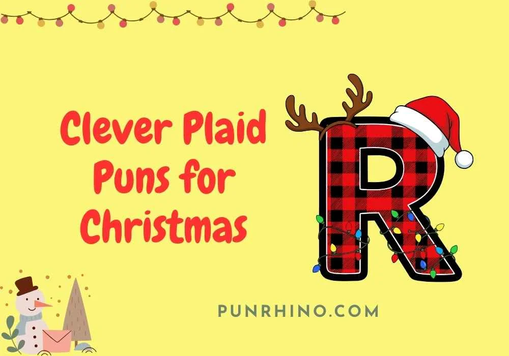Clever Plaid Puns for Christmas