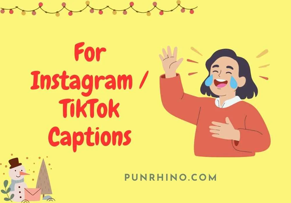 For Instagram/TikTok Captions