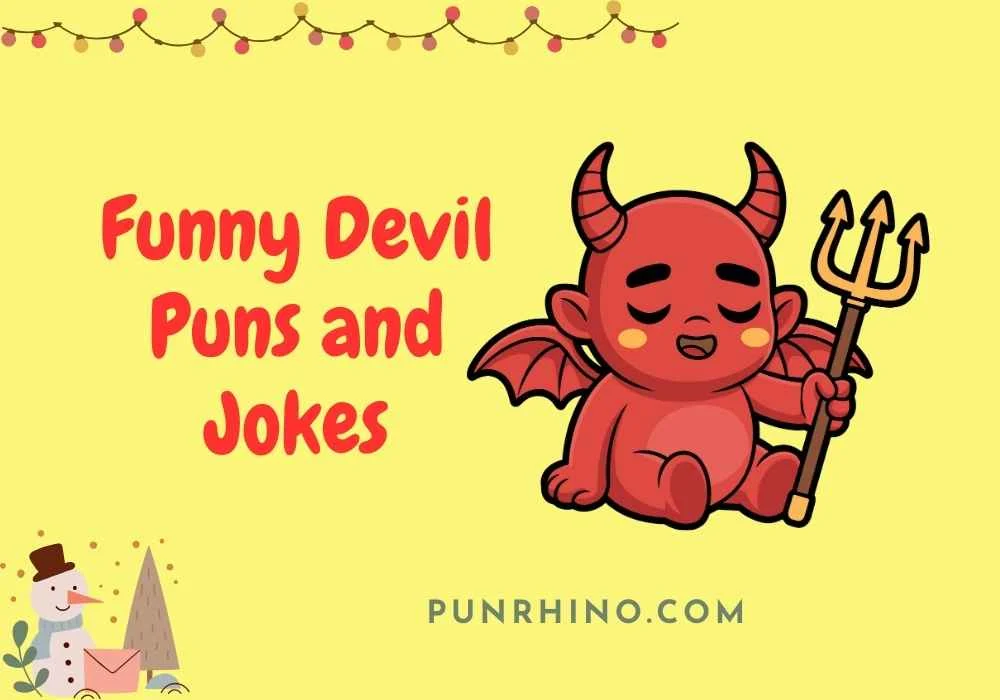 Funny Devil Puns and Jokes