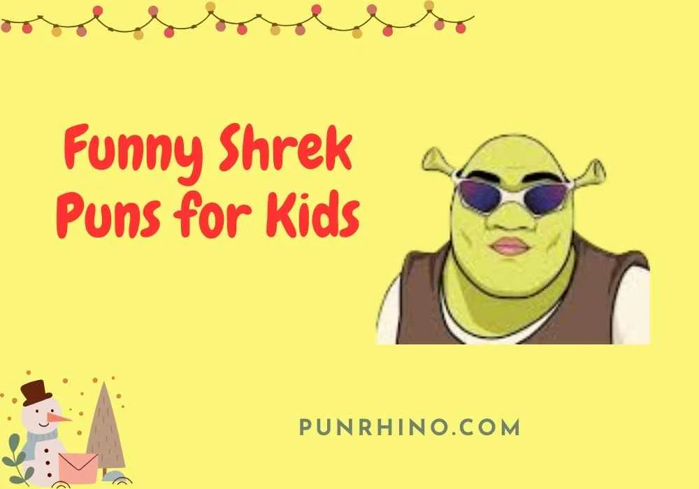Funny Shrek Puns for Kids