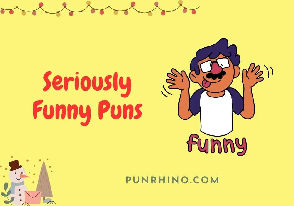 Seriously Funny Puns