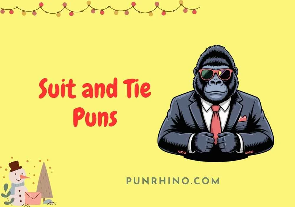 Suit and Tie Puns