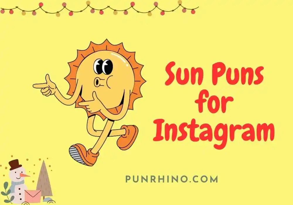 Sun Puns for Instagram