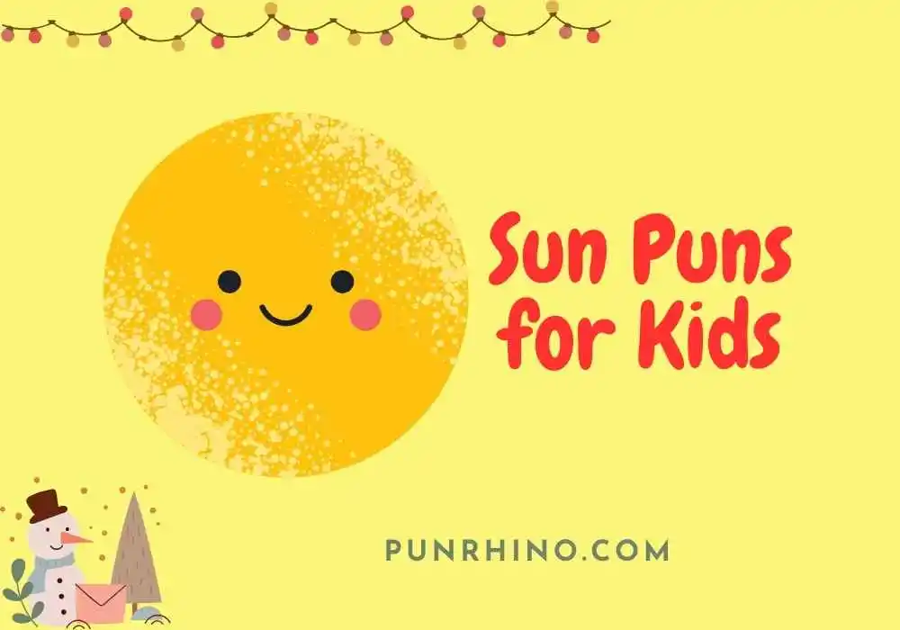 Sun Puns for Kids