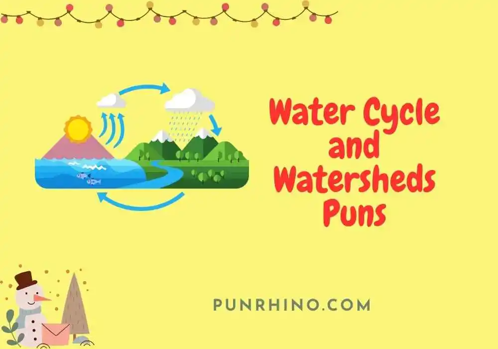 Water Cycle and Watersheds Puns