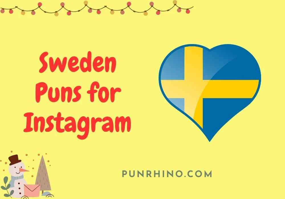 Sweden Puns for Instagram