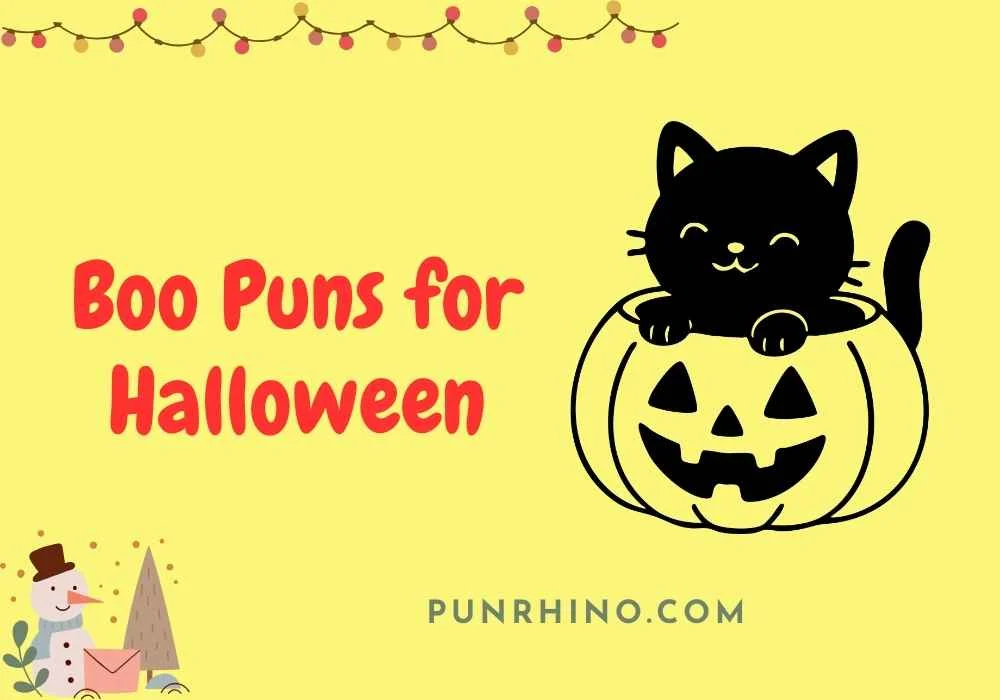 Boo Puns for Halloween
