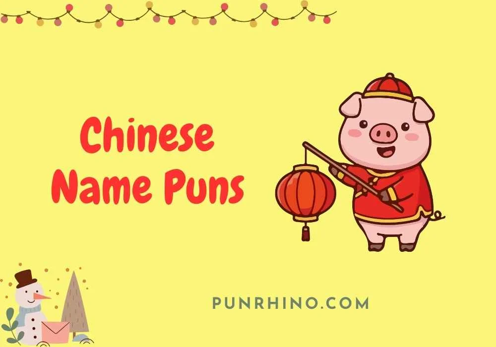 Chinese Name Puns