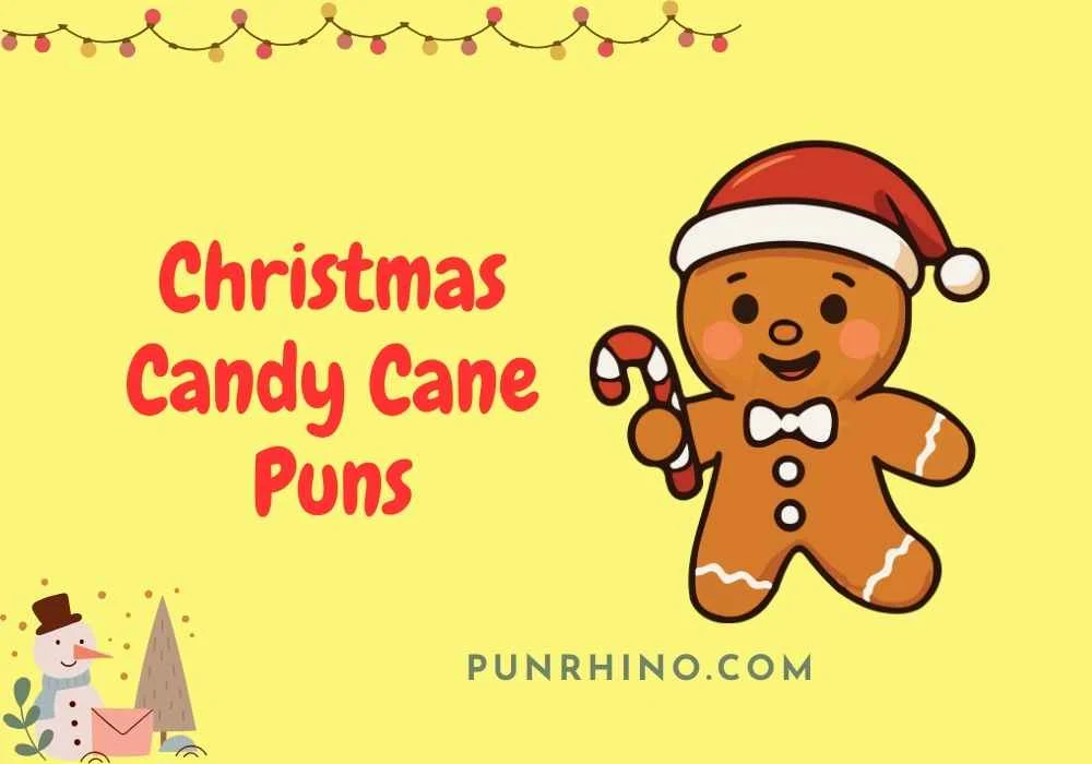 Christmas Candy Cane Puns