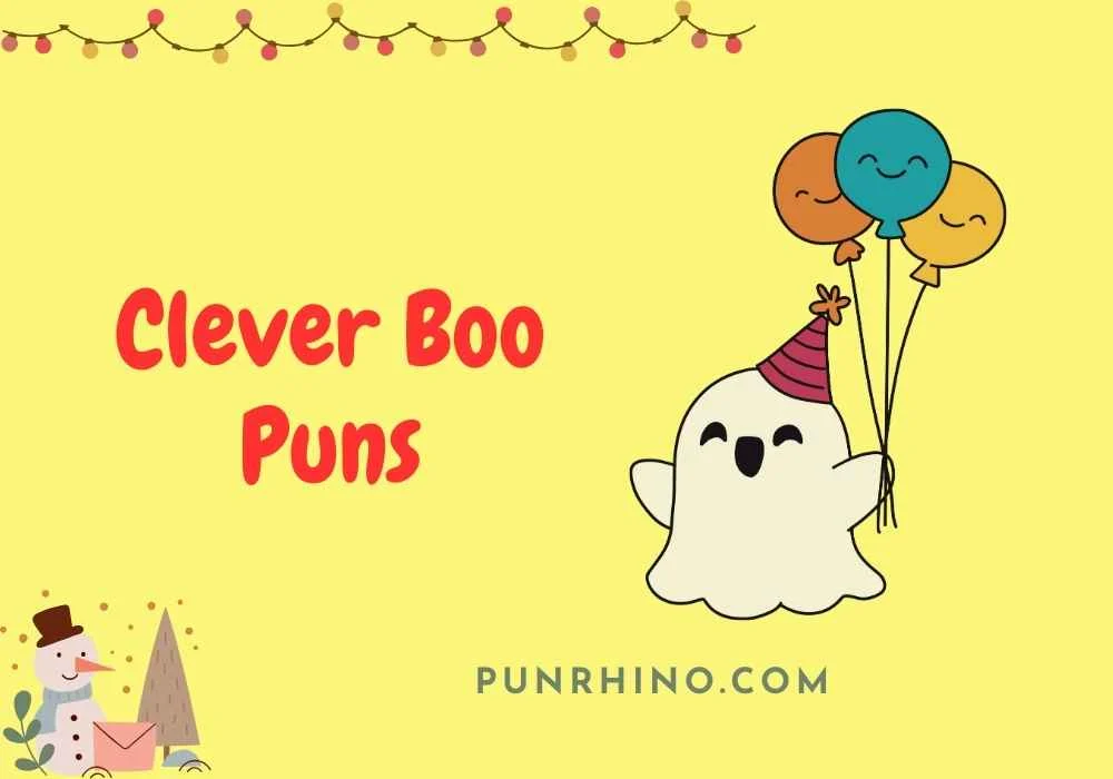Clever Boo Puns
