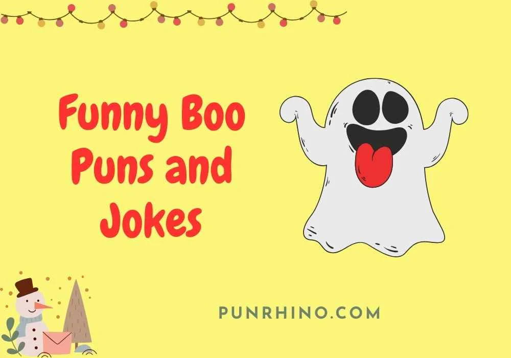 Funny Boo Puns and Jokes