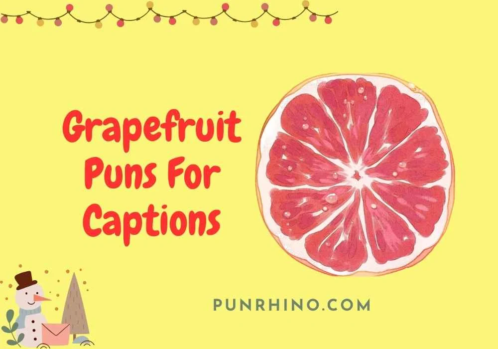 Grapefruit Puns For Captions