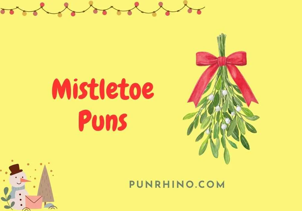 Mistletoe Puns