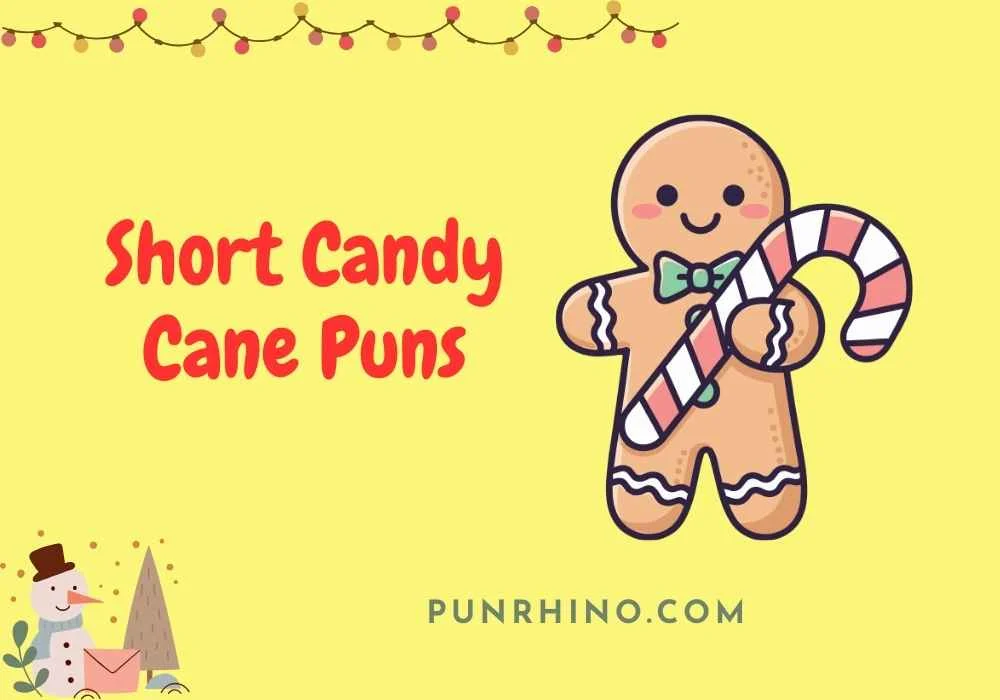 Short Candy Cane Puns