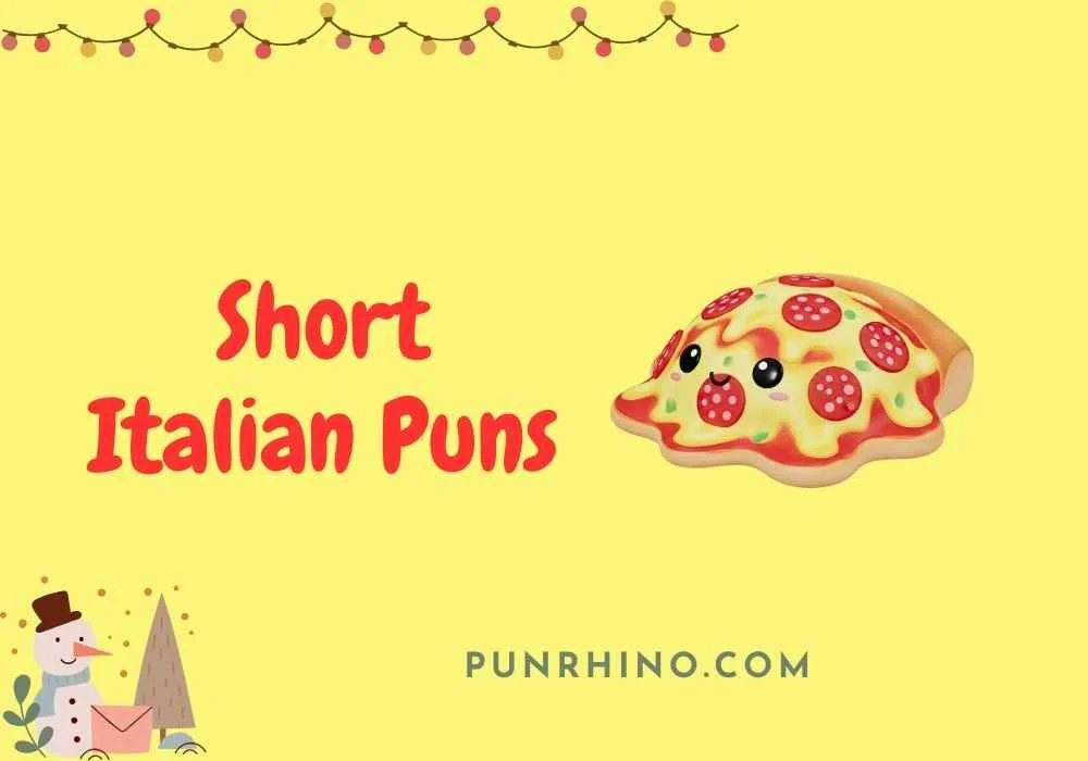 Short Italian Puns