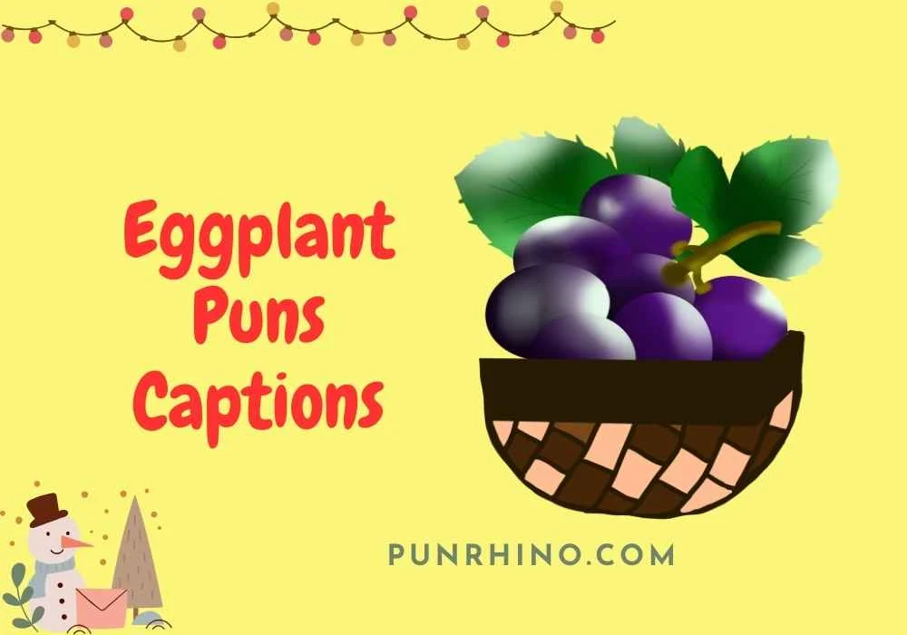 Eggplant Puns Captions
