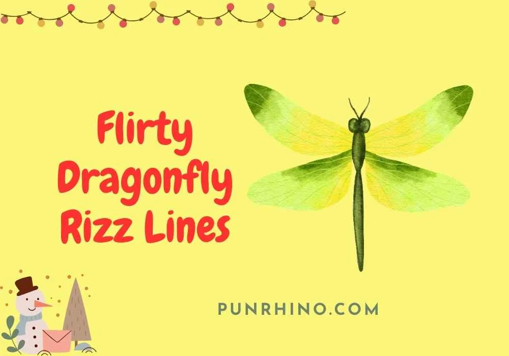 Flirty Dragonfly Rizz Lines