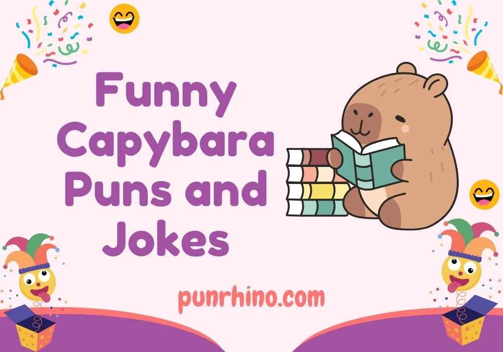 Funny Capybara Puns and Jokes