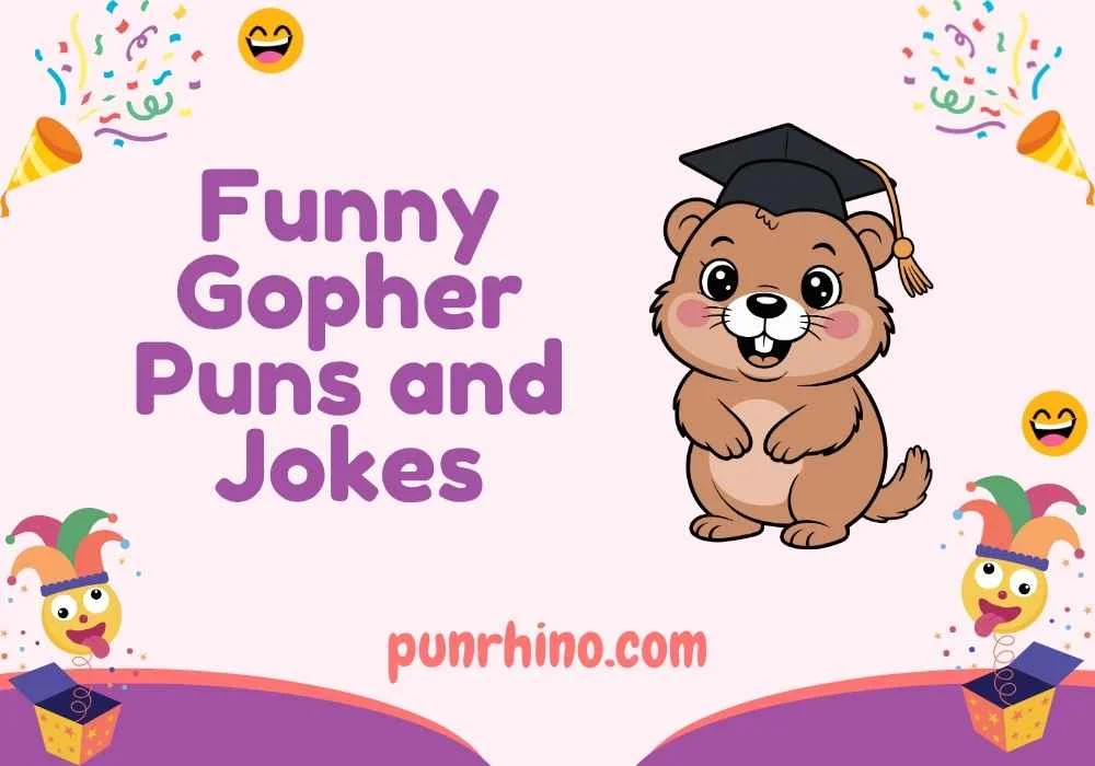 Funny Gopher Puns and Jokes