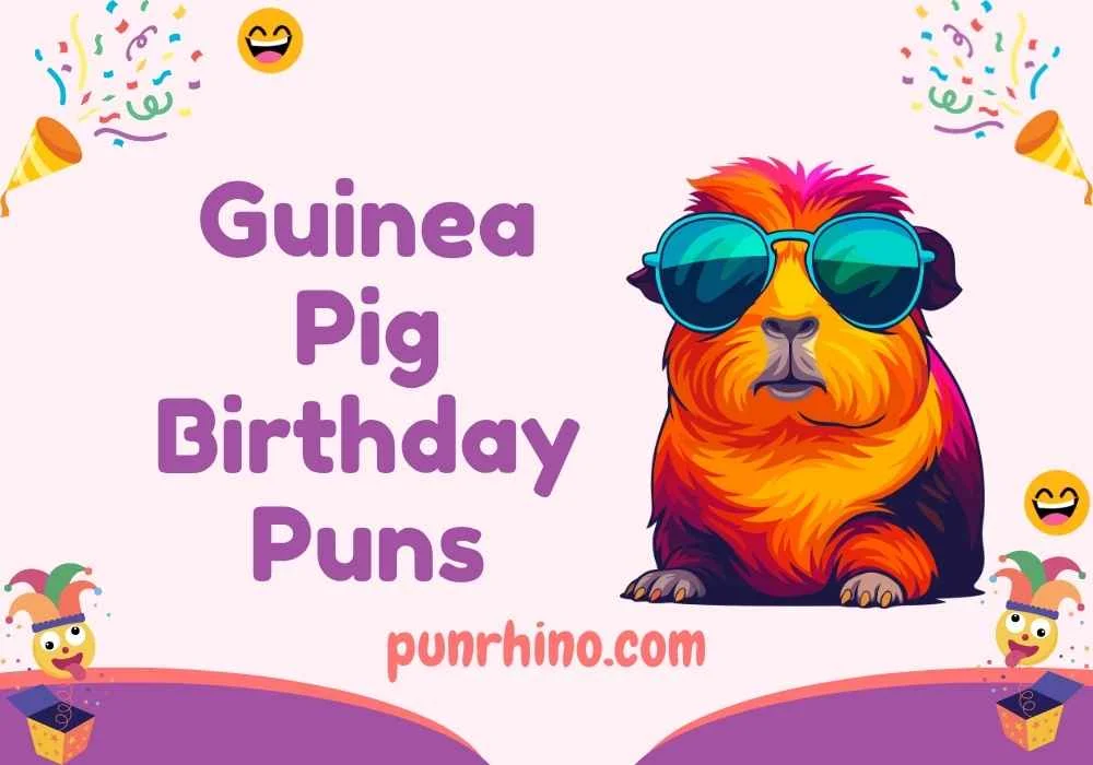 Guinea Pig Birthday Puns