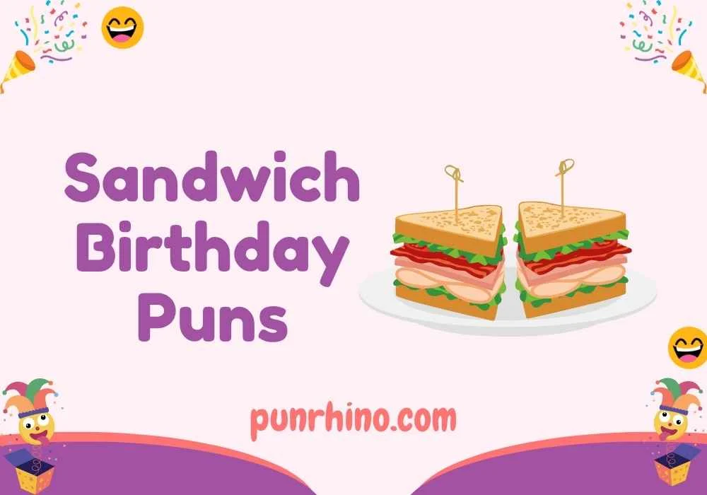 Sandwich Birthday Puns