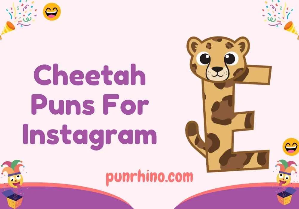 Cheetah Puns For Instagram
