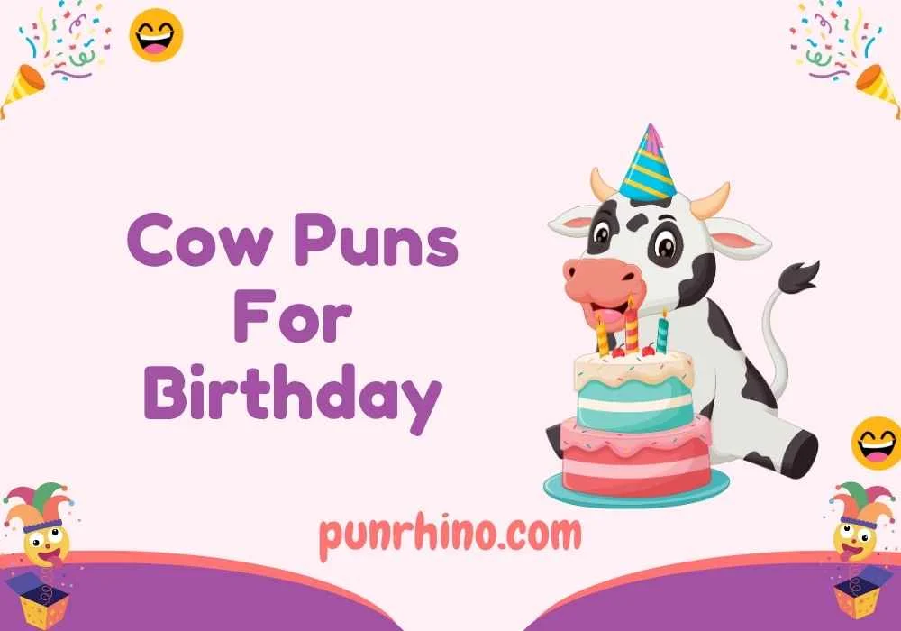 Cow Puns For Birthday