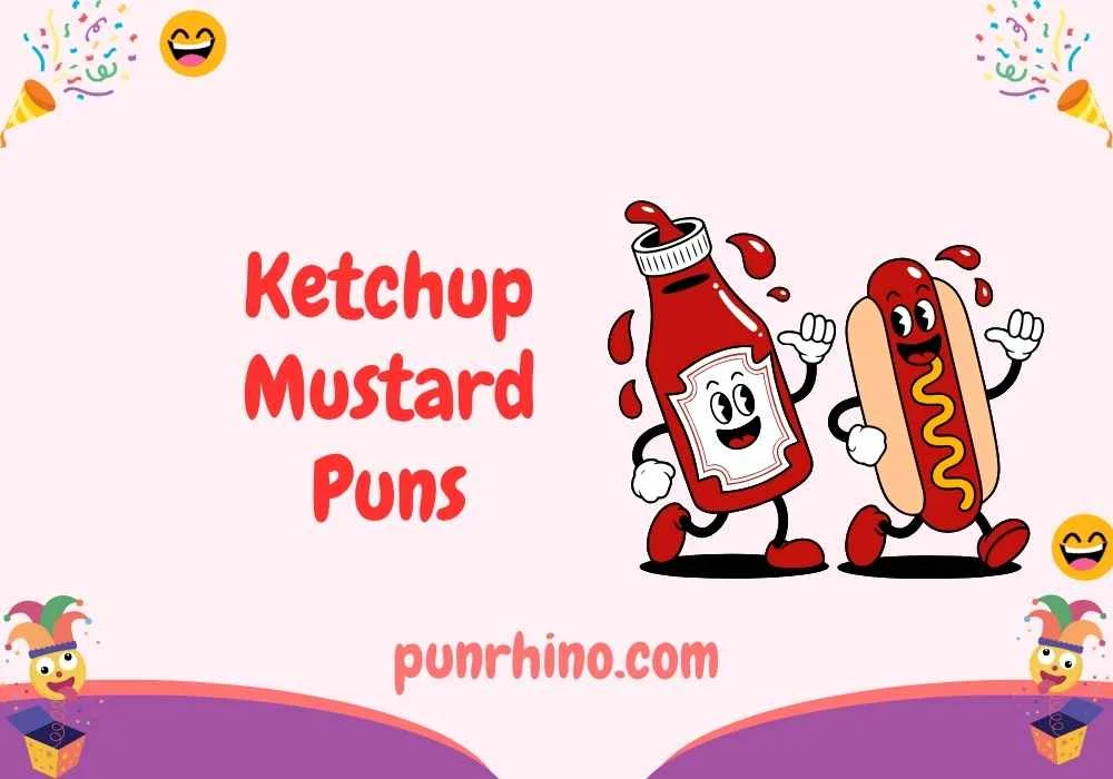 Ketchup Mustard Puns
