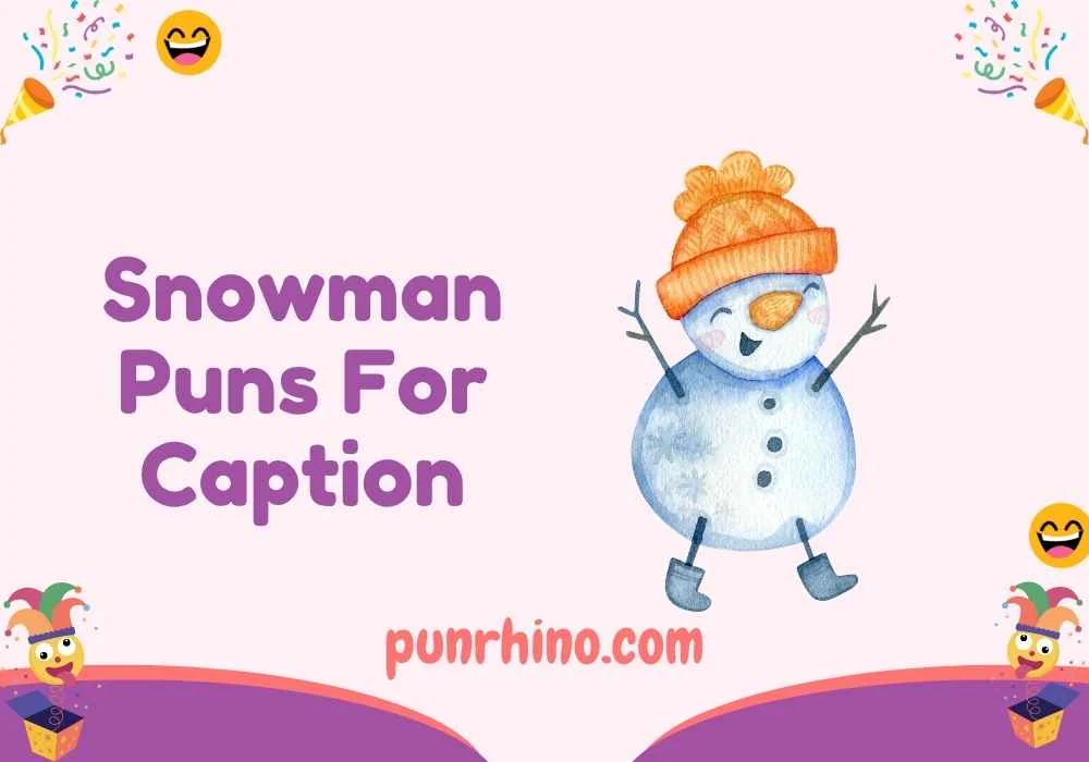Snowman Puns For Caption